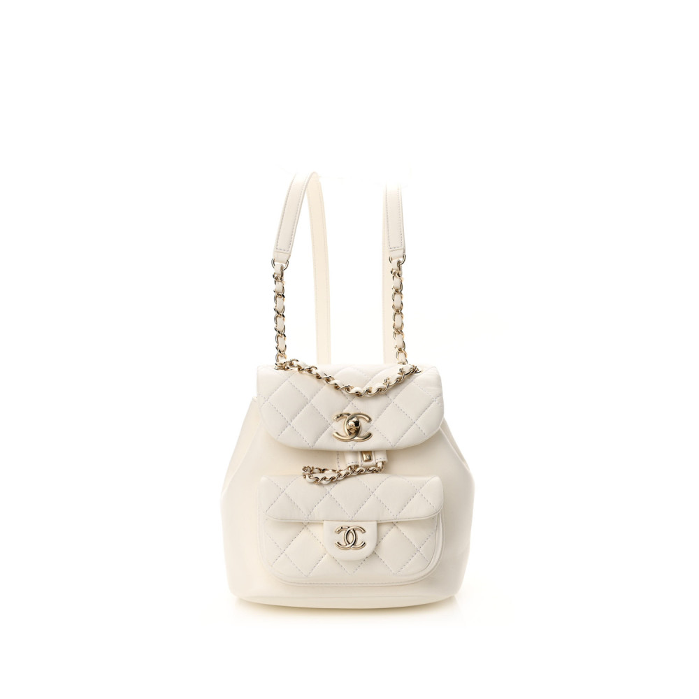 CHANEL SMALL DUMA POCKETS DRAWSTRING BACKPACK