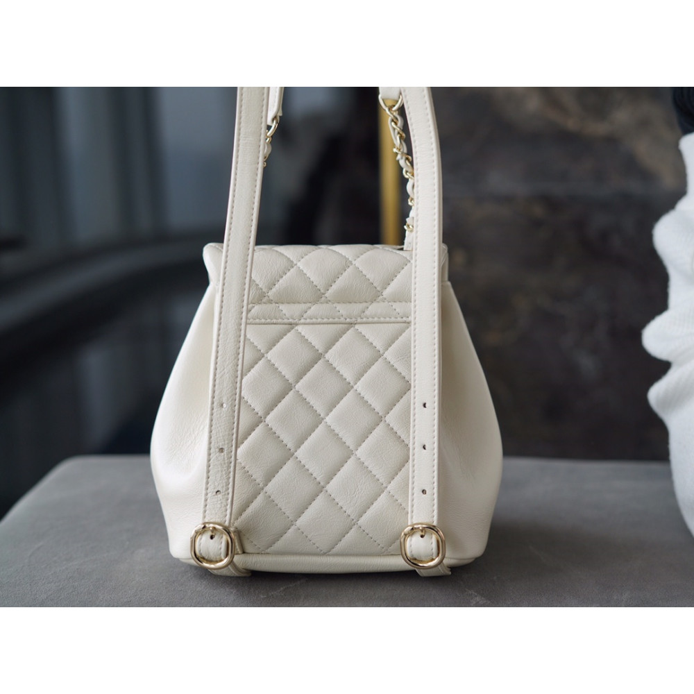 CHANEL SMALL DUMA POCKETS DRAWSTRING BACKPACK CHANEL SMALL DUMA POCKETS DRAWSTRING BACKPACK