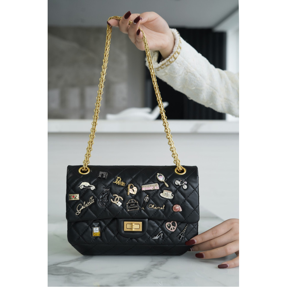 CHANEL LUCKY CHARMS 2.55 FLAP BAG CHANEL LUCKY CHARMS 2.55 FLAP BAG