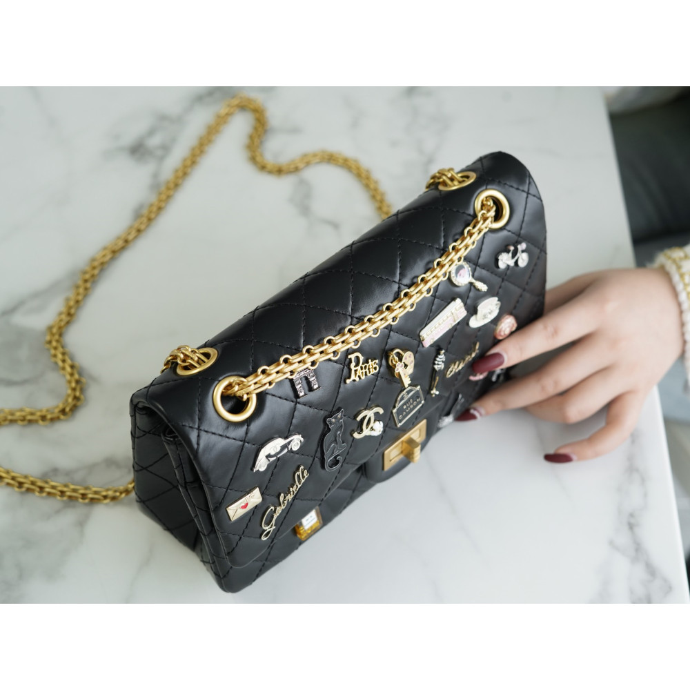 CHANEL LUCKY CHARMS 2.55 FLAP BAG CHANEL LUCKY CHARMS 2.55 FLAP BAG