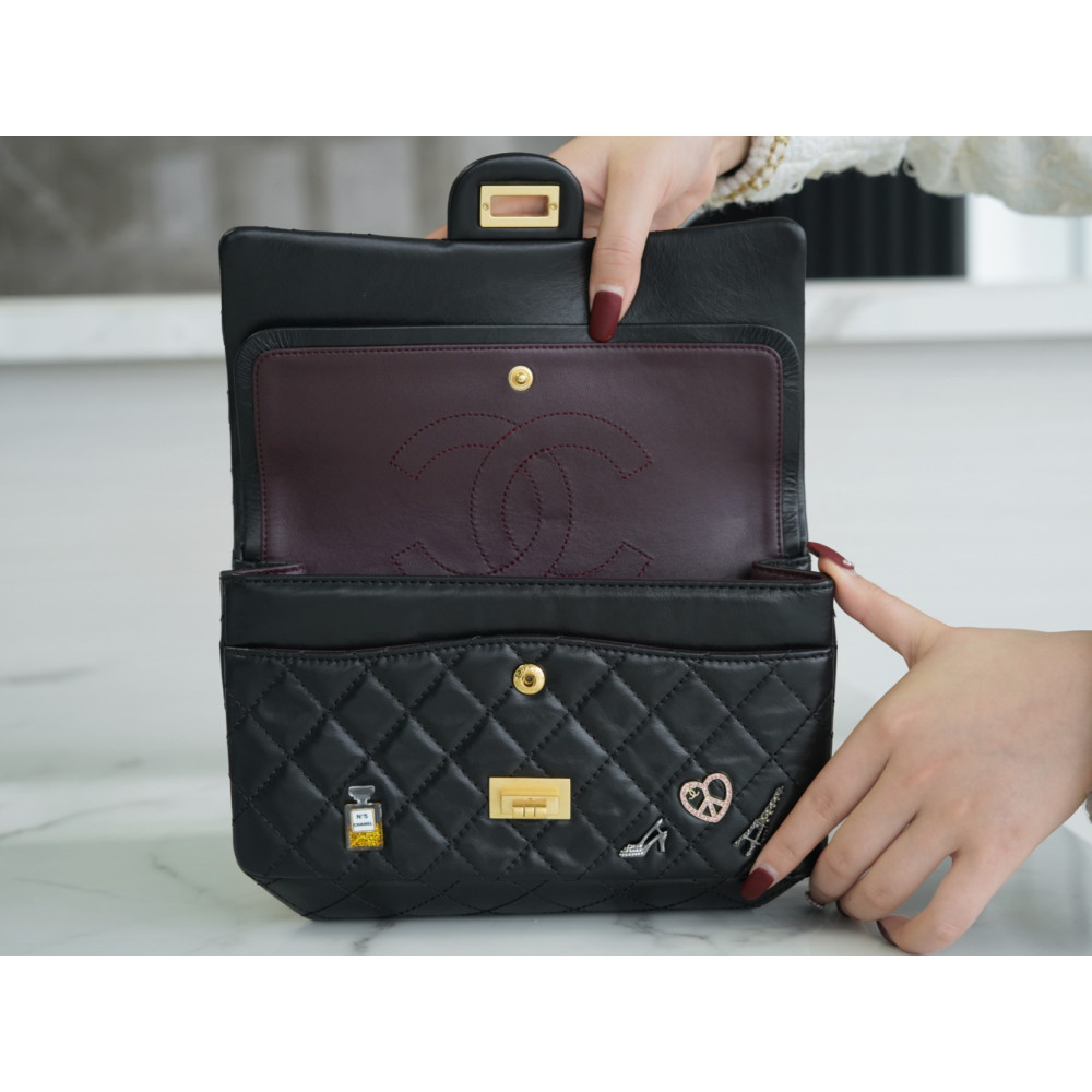 CHANEL LUCKY CHARMS 2.55 FLAP BAG CHANEL LUCKY CHARMS 2.55 FLAP BAG
