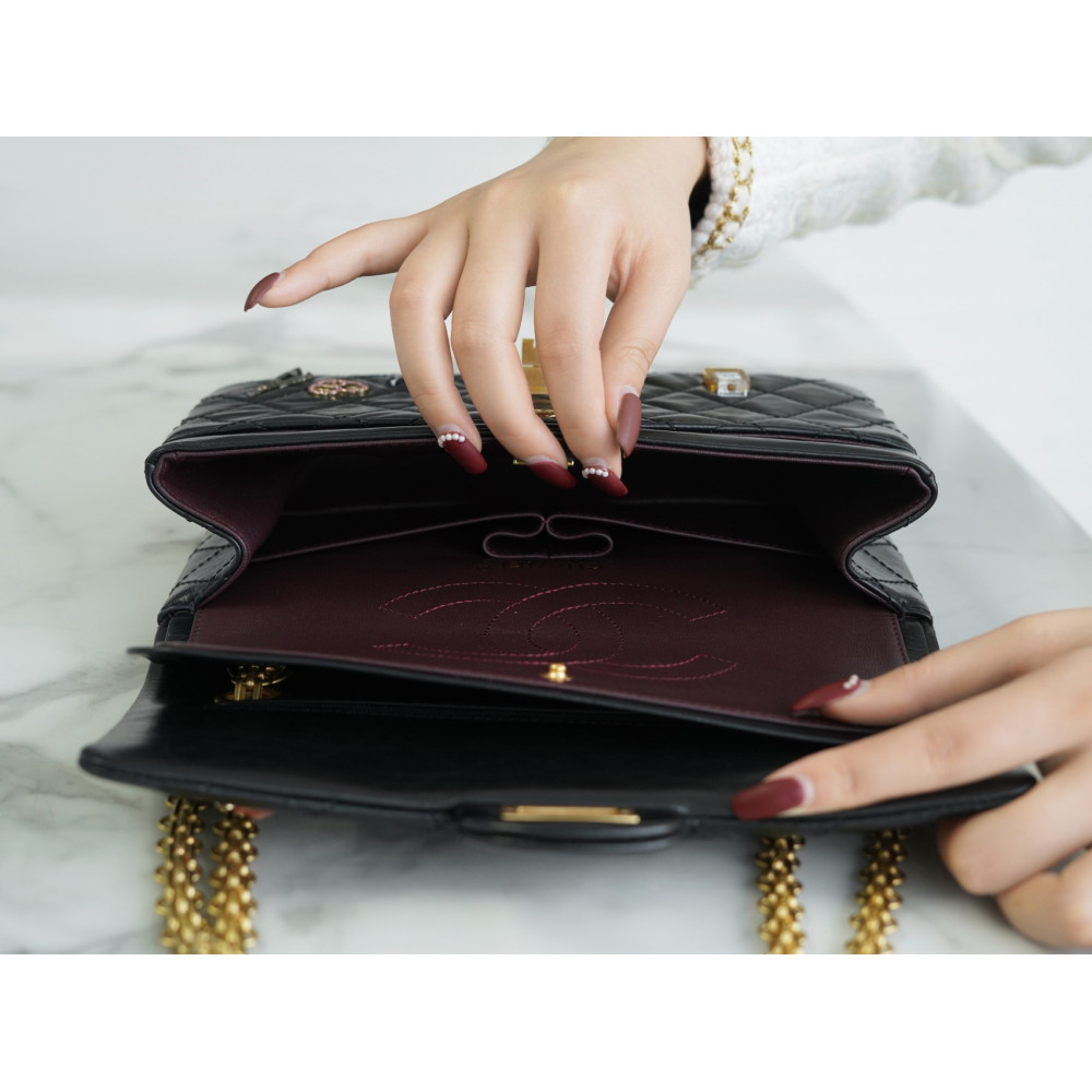 CHANEL LUCKY CHARMS 2.55 FLAP BAG CHANEL LUCKY CHARMS 2.55 FLAP BAG