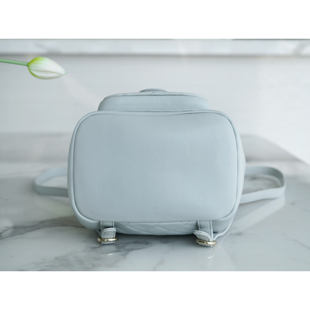 CHANEL SMALL DUMA POCKETS DRAWSTRING BACKPACK BAG
