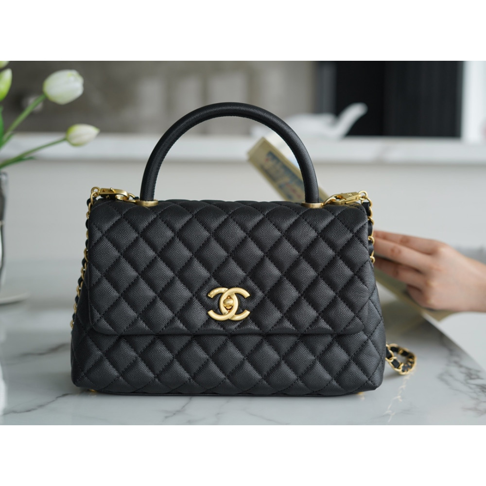 CHANEL MEDIUM HANDLE FLAP BAG
