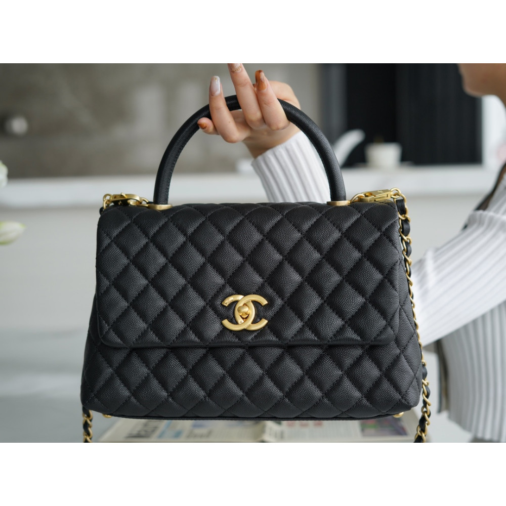 CHANEL MEDIUM HANDLE FLAP BAG
