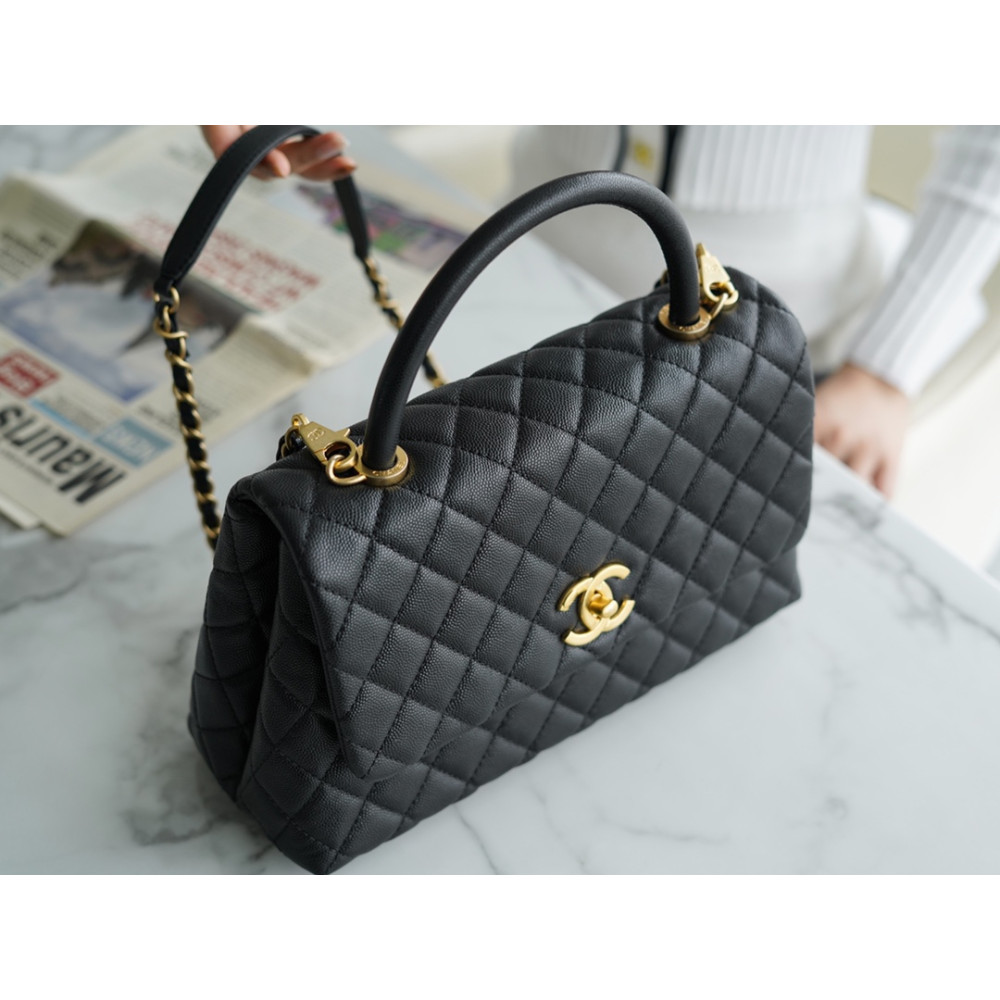 CHANEL MEDIUM HANDLE FLAP BAG