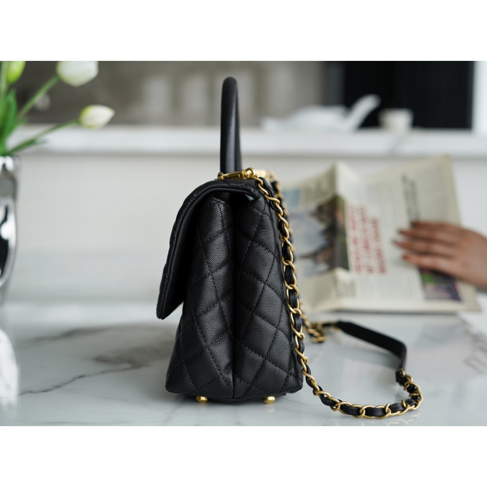 CHANEL MEDIUM HANDLE FLAP BAG