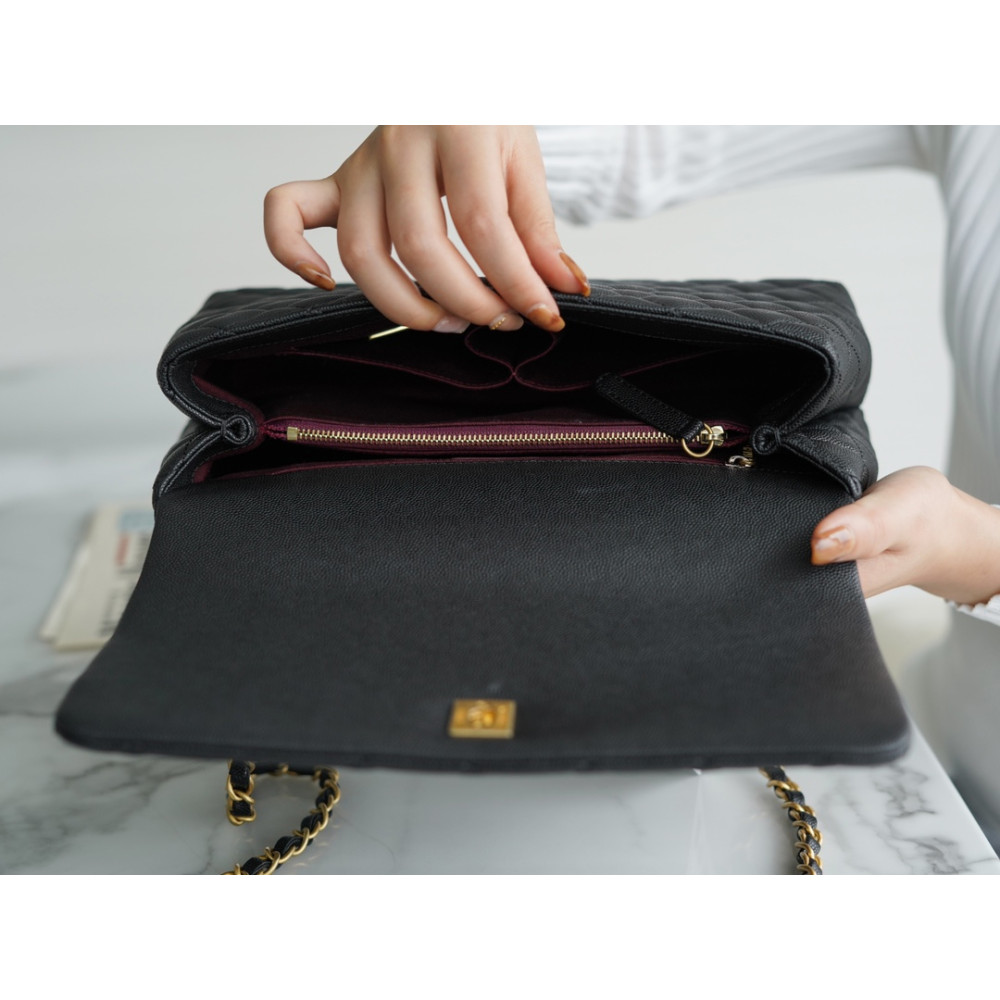 CHANEL MEDIUM HANDLE FLAP BAG