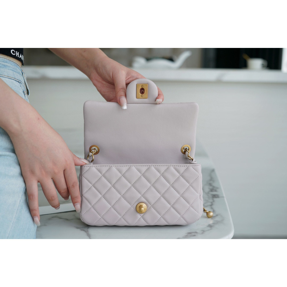 CHANEL PEARL CRUSH MINI FLAP BAG