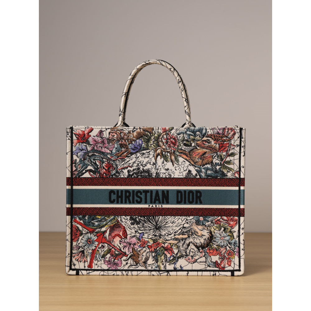 LARGE DIOR BOOK TOTE LARGE DIOR BOOK TOTE