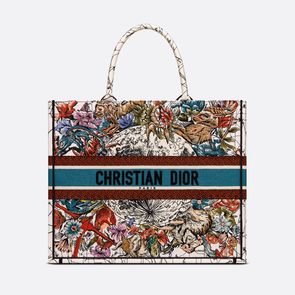 LARGE DIOR BOOK TOTE LARGE DIOR BOOK TOTE