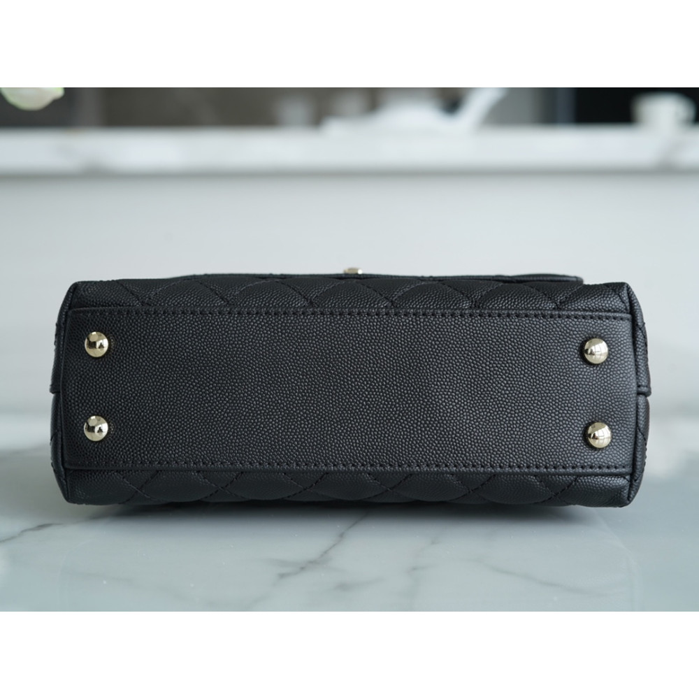 CHANEL SMALL  HANDLE FLAP BAG