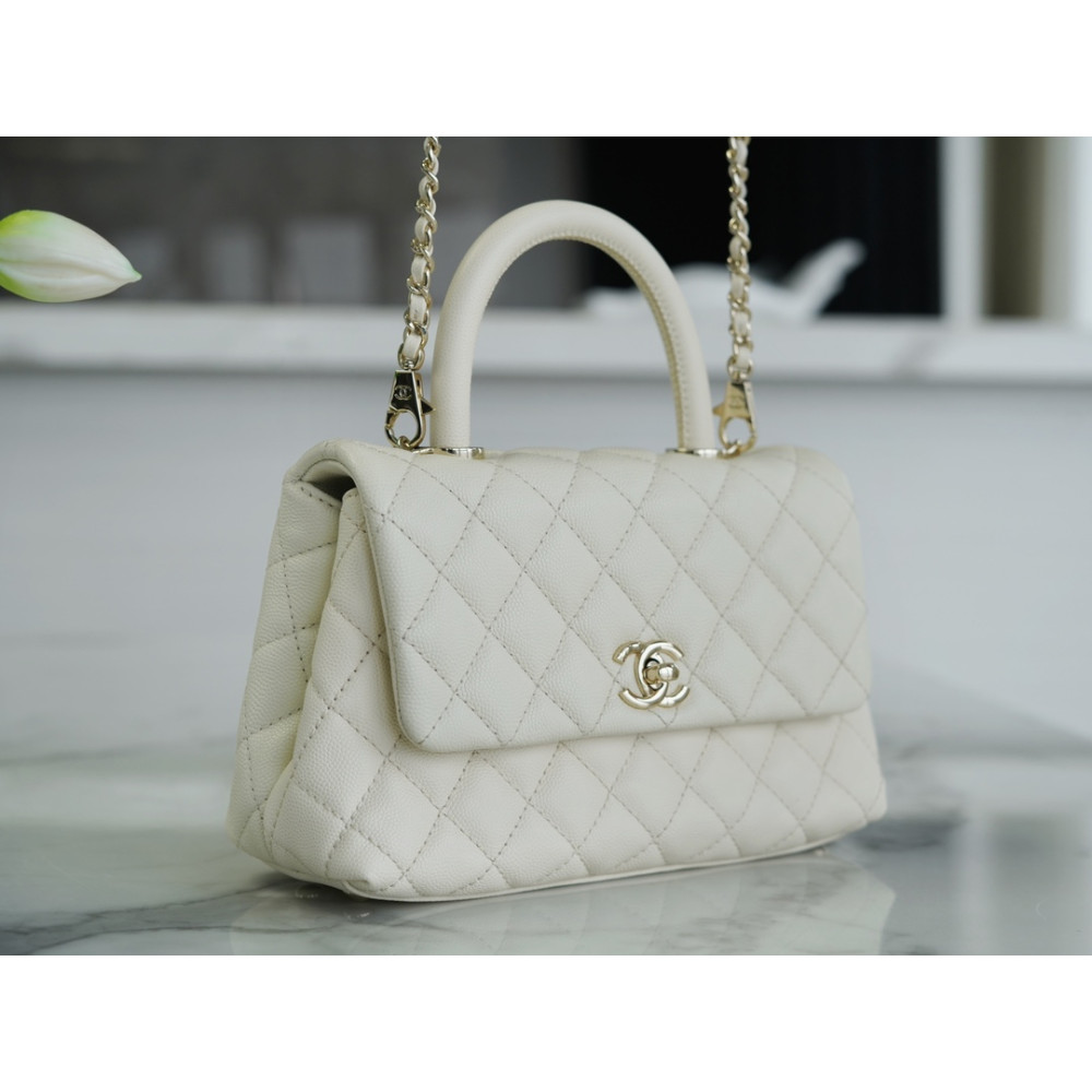 CHANEL SMALL HANDLE FLAP BAG CHANEL SMALL HANDLE FLAP BAG