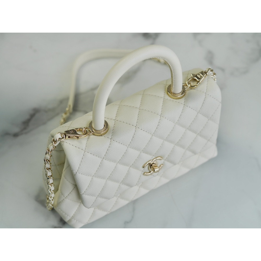 CHANEL SMALL HANDLE FLAP BAG CHANEL SMALL HANDLE FLAP BAG