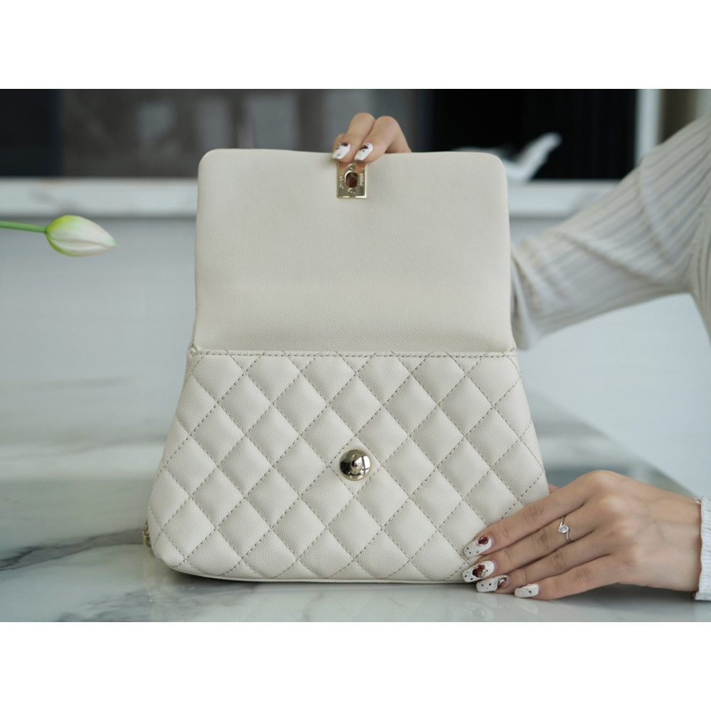 CHANEL SMALL HANDLE FLAP BAG CHANEL SMALL HANDLE FLAP BAG