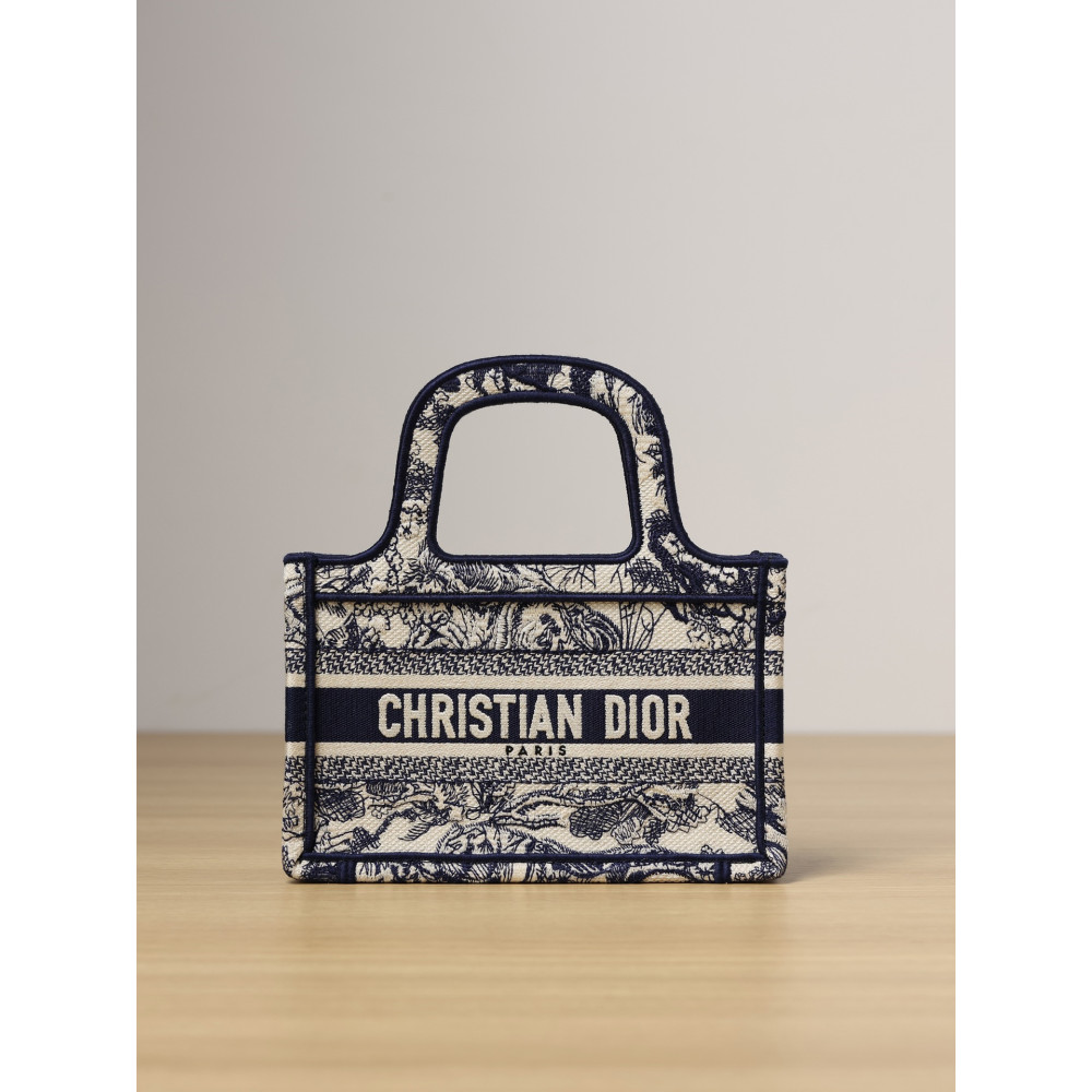 MINI DIOR BOOK TOTE