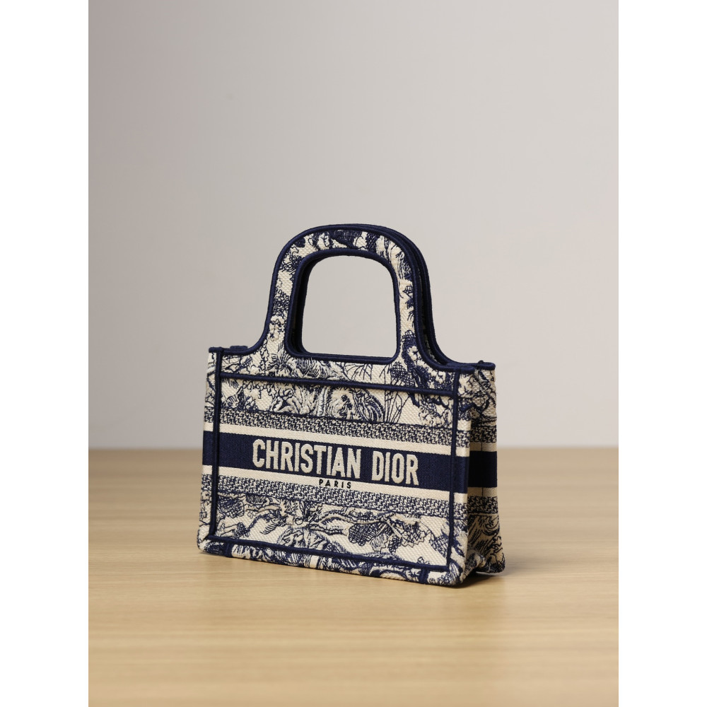 MINI DIOR BOOK TOTE