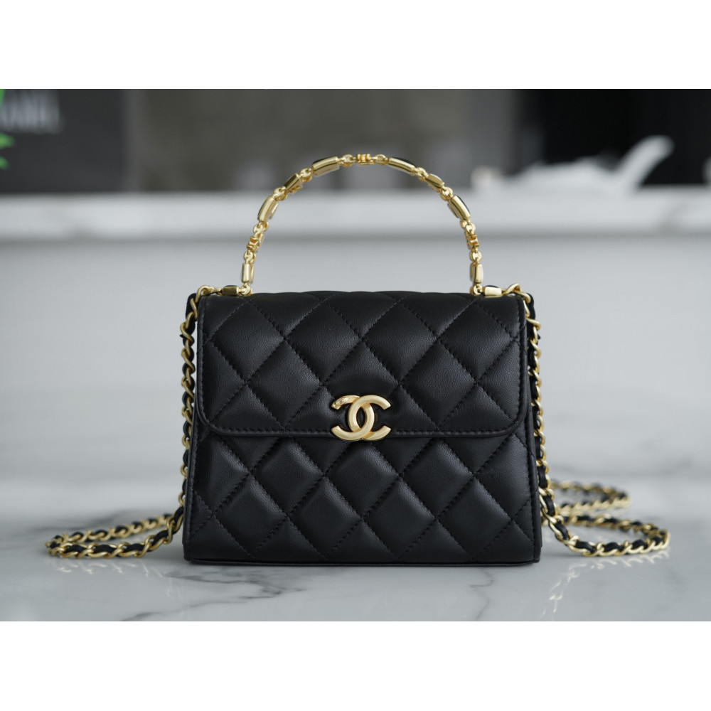 CHANEL TOP HANDLE FLAP BAG CHANEL TOP HANDLE FLAP BAG