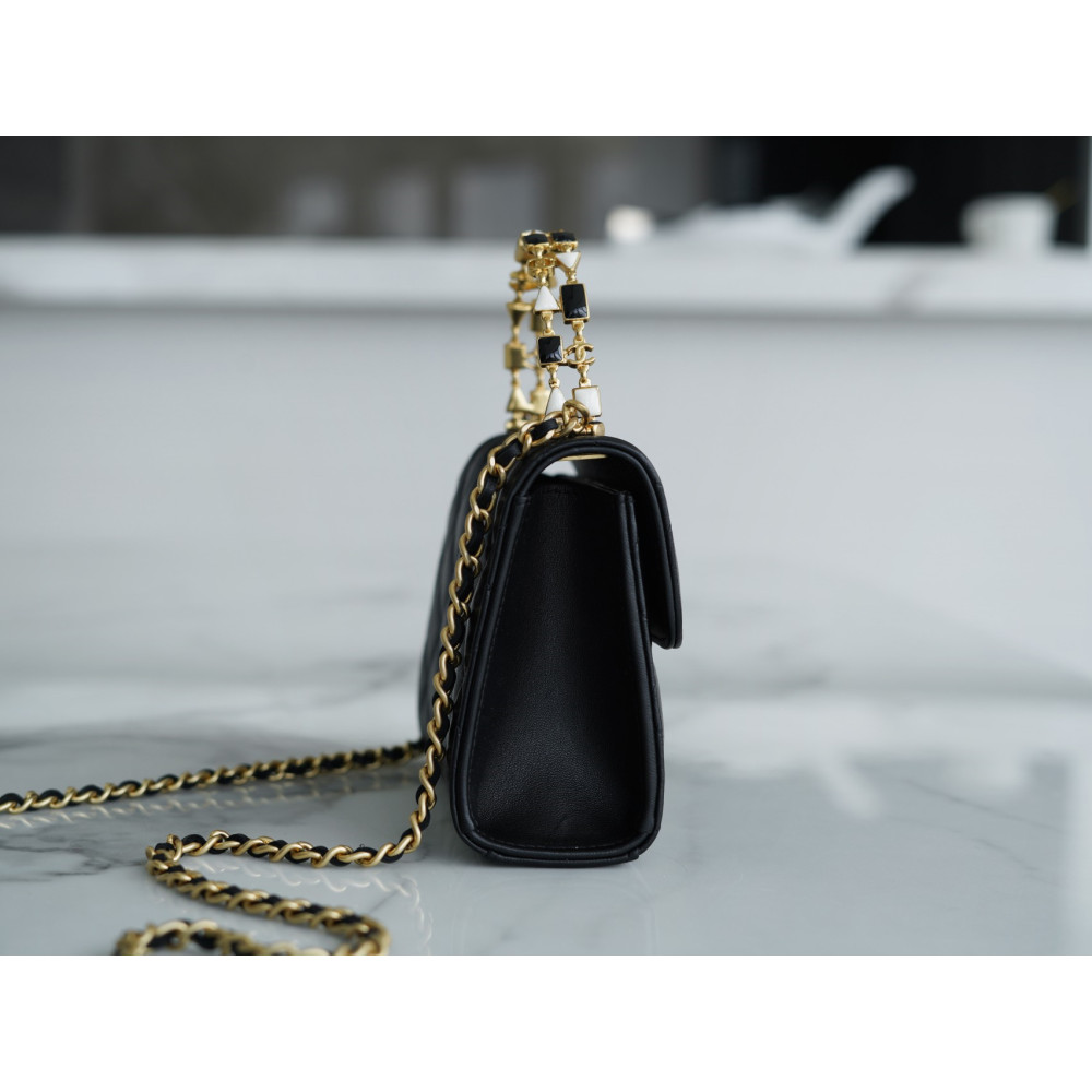 CHANEL TOP HANDLE FLAP BAG CHANEL TOP HANDLE FLAP BAG