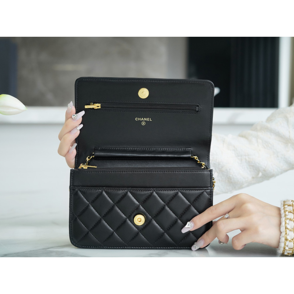 CHANEL WALLET ON CHAIN BAG CHANEL WALLET ON CHAIN BAG