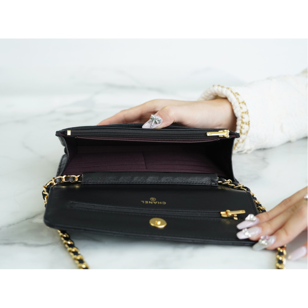 CHANEL WALLET ON CHAIN BAG CHANEL WALLET ON CHAIN BAG