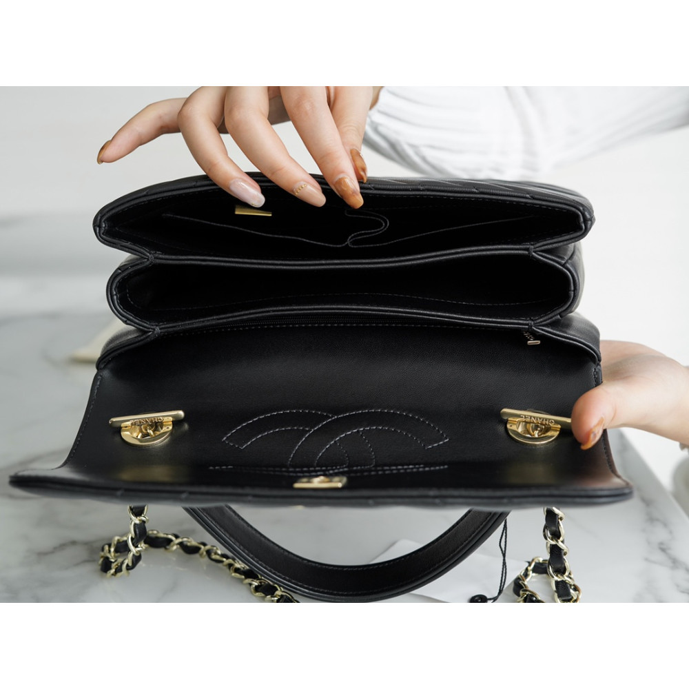 CHANEL SMALL HANDLE FLAP BAG CHANEL SMALL HANDLE FLAP BAG