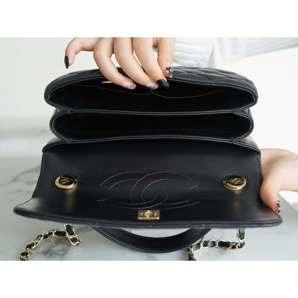 CHANEL SMALL HANDLE FLAP BAG CHANEL SMALL HANDLE FLAP BAG