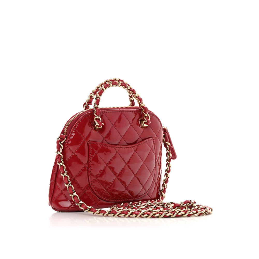 CHANEL SHINY COCO CLUTCH WITH CHAIN BAG CHANEL SHINY COCO CLUTCH WITH CHAIN BAG