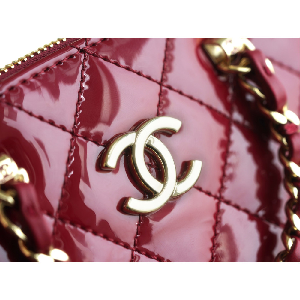 CHANEL SHINY COCO CLUTCH WITH CHAIN BAG CHANEL SHINY COCO CLUTCH WITH CHAIN BAG