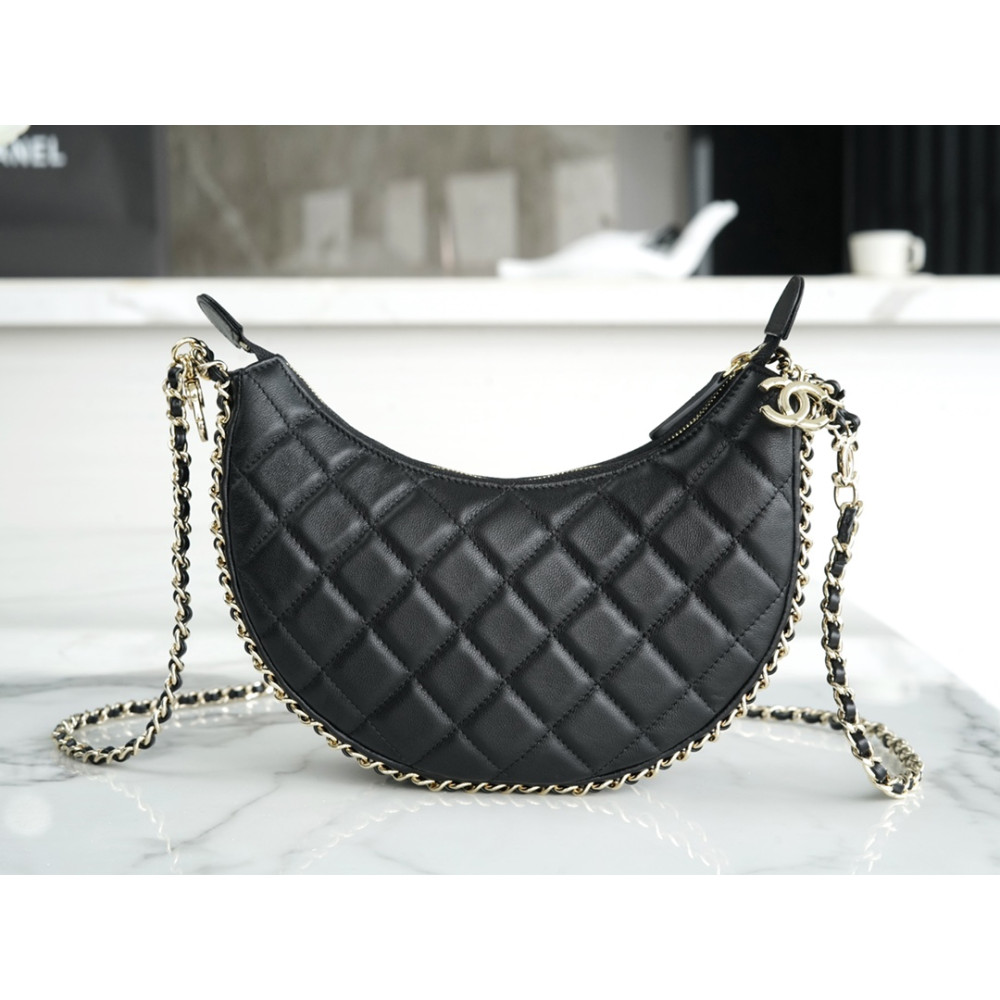 CHANEL SMALL HOBO BAG CHANEL SMALL HOBO BAG