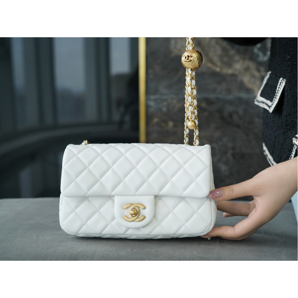 CHANEL PEARL CRUSH MINI FLAP BAG