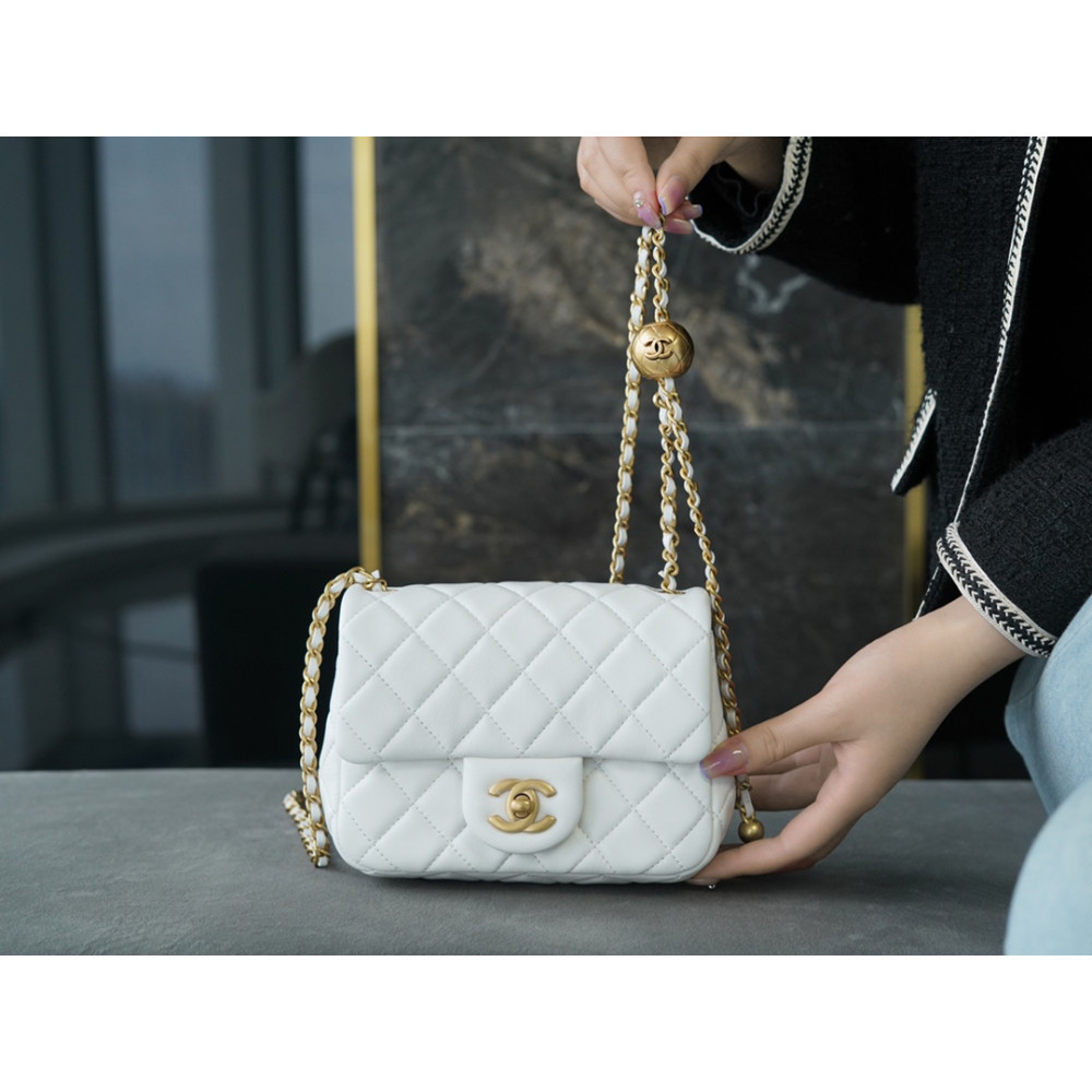 CHANEL PEARL CRUSH MINI FLAP BAG