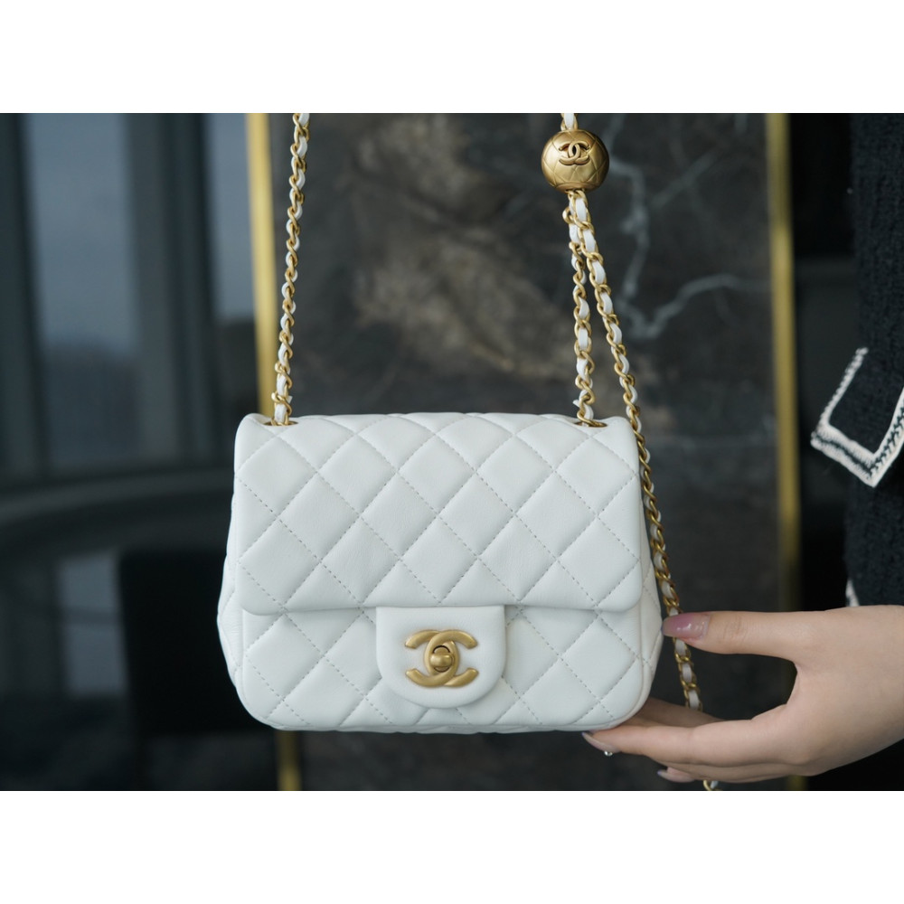 CHANEL PEARL CRUSH MINI FLAP BAG