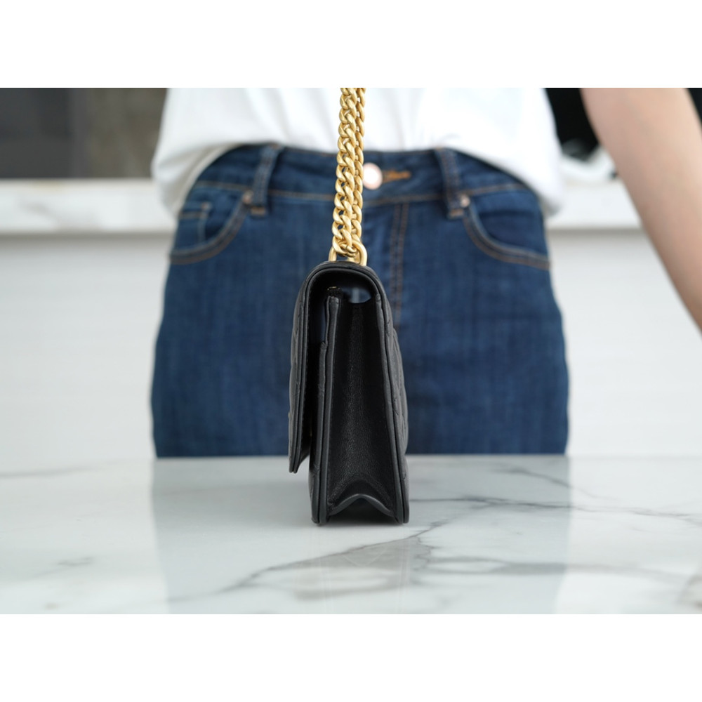 CHANEL SWEET CAMELLIA WALLET ON CHAIN BAG