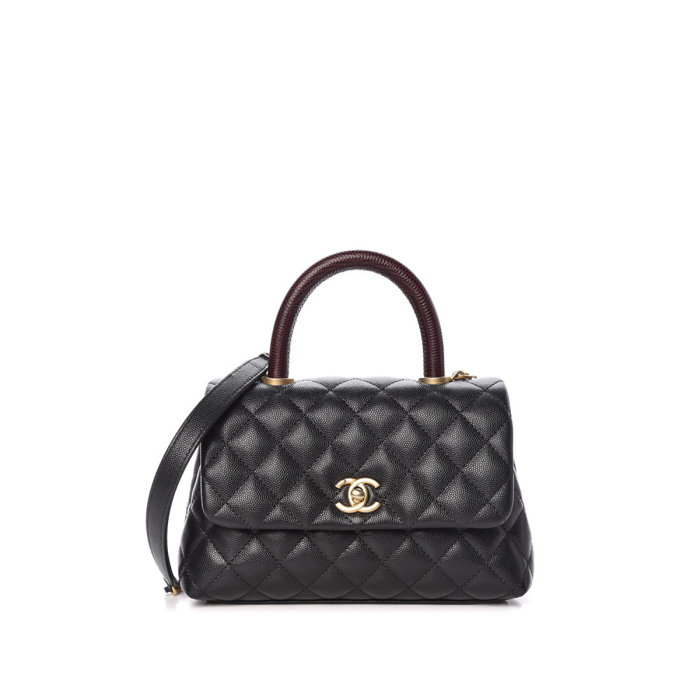 CHANEL SMALL COCO HANDLE FLAP BAG