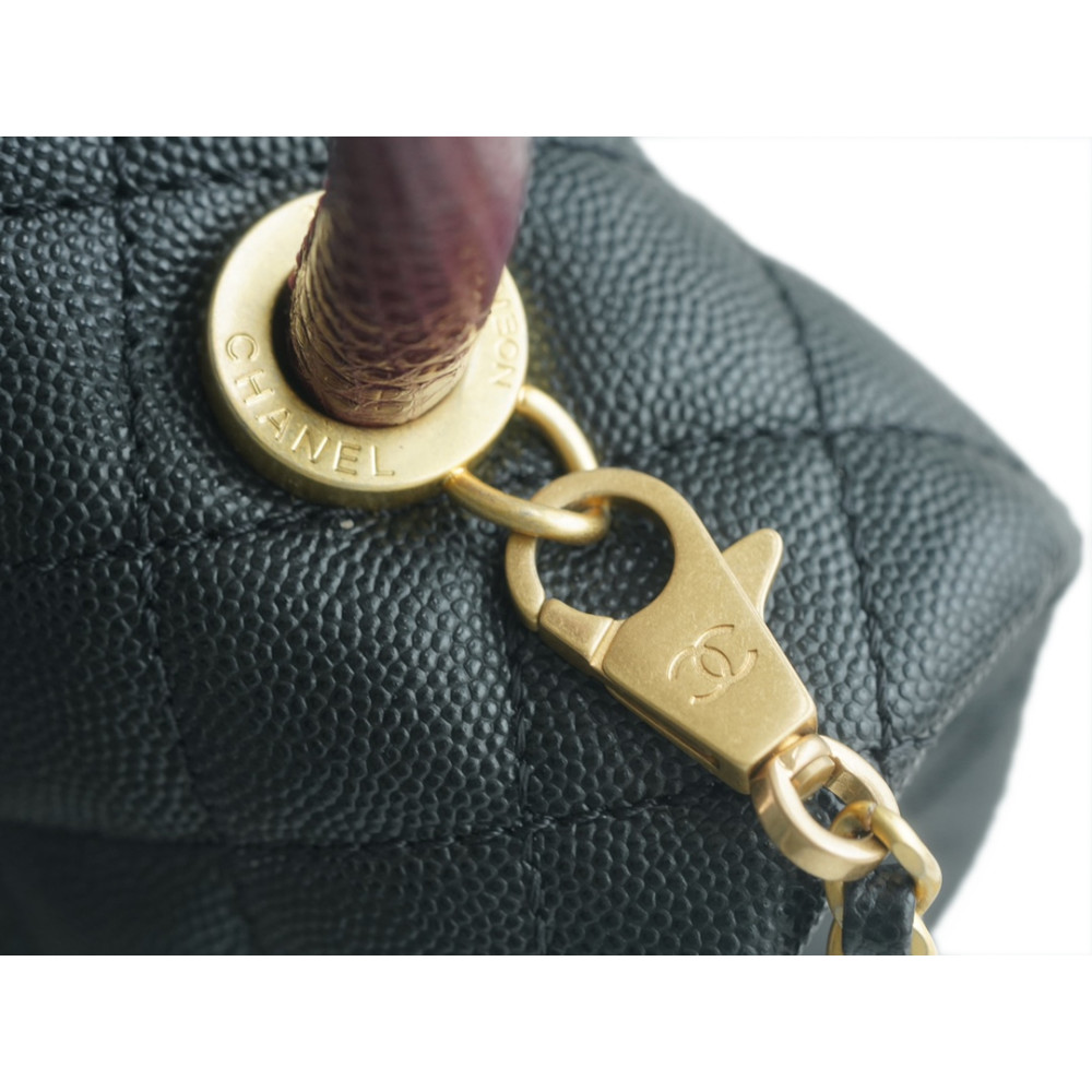 CHANEL SMALL COCO HANDLE FLAP BAG