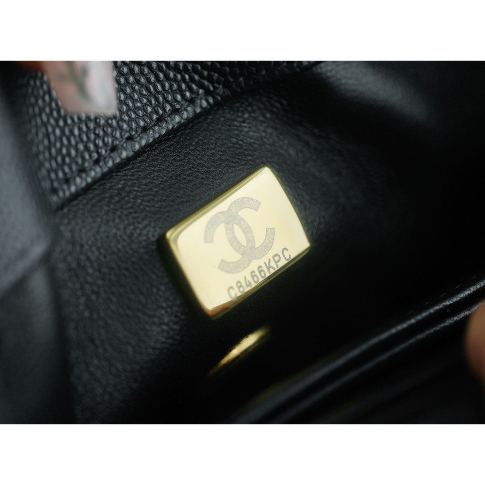 CHANEL SMALL COCO HANDLE FLAP BAG