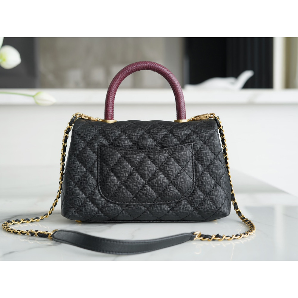 CHANEL SMALL COCO HANDLE FLAP BAG