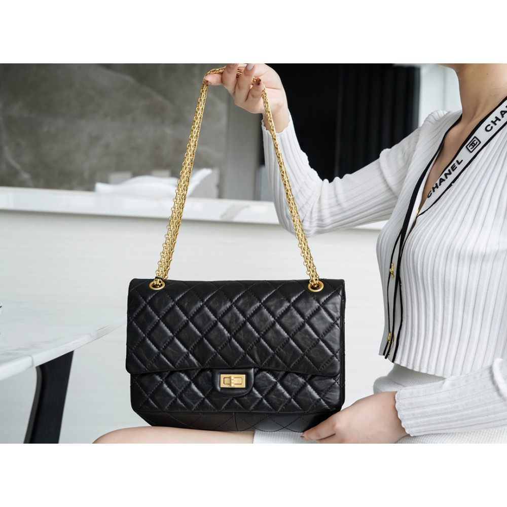 CHANEL 2.55 LARGE FLAP BAG