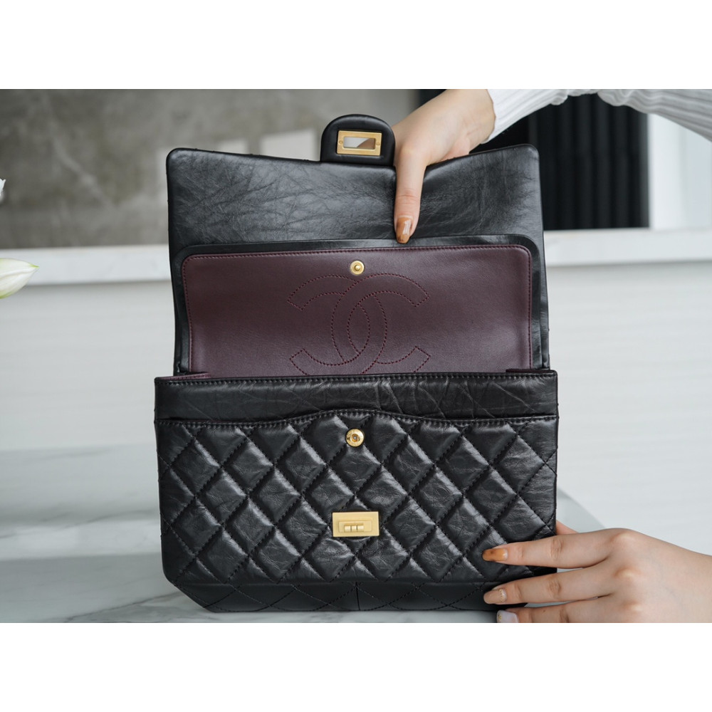 CHANEL 2.55 LARGE FLAP BAG
