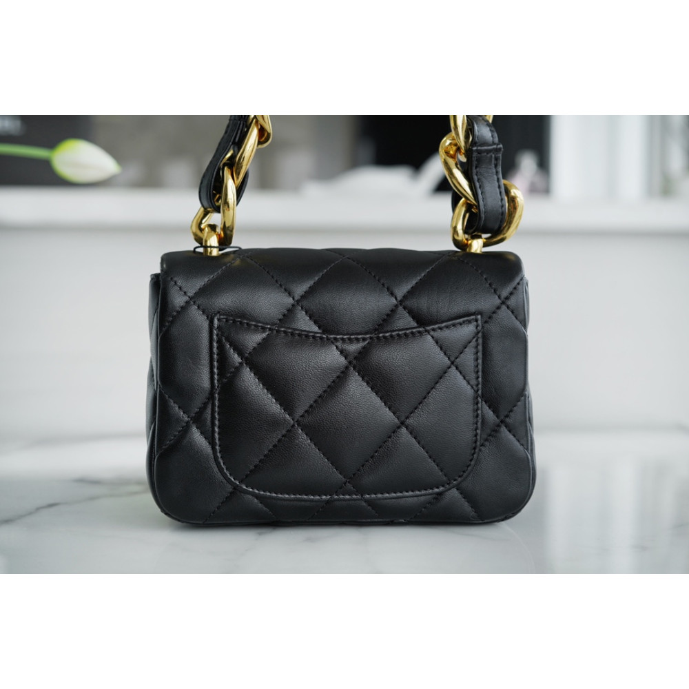 CHANEL MINI FUNKY TOWN FLAP BAG CHANEL MINI FUNKY TOWN FLAP BAG