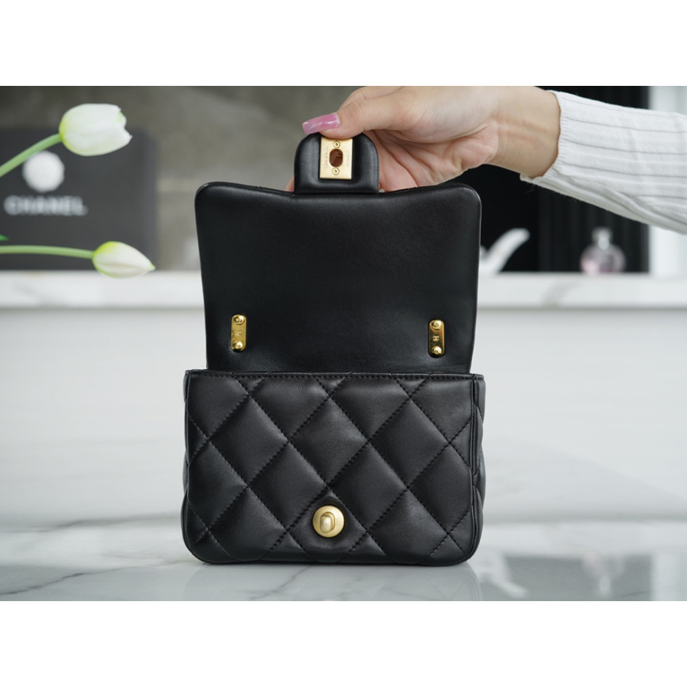 CHANEL MINI FUNKY TOWN FLAP BAG CHANEL MINI FUNKY TOWN FLAP BAG