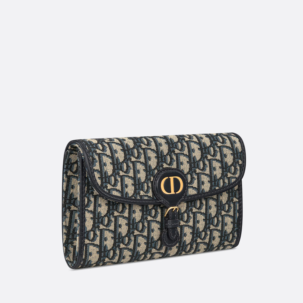 DIOR BOBBY EAST-WEST POUCH WITH CHAIN DIOR BOBBY EAST-WEST POUCH WITH CHAIN