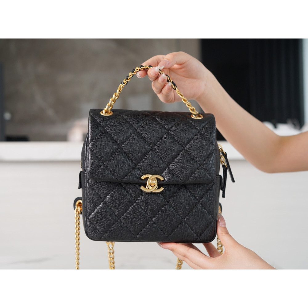 CHANEL MULTI CHAIN BACKPACK