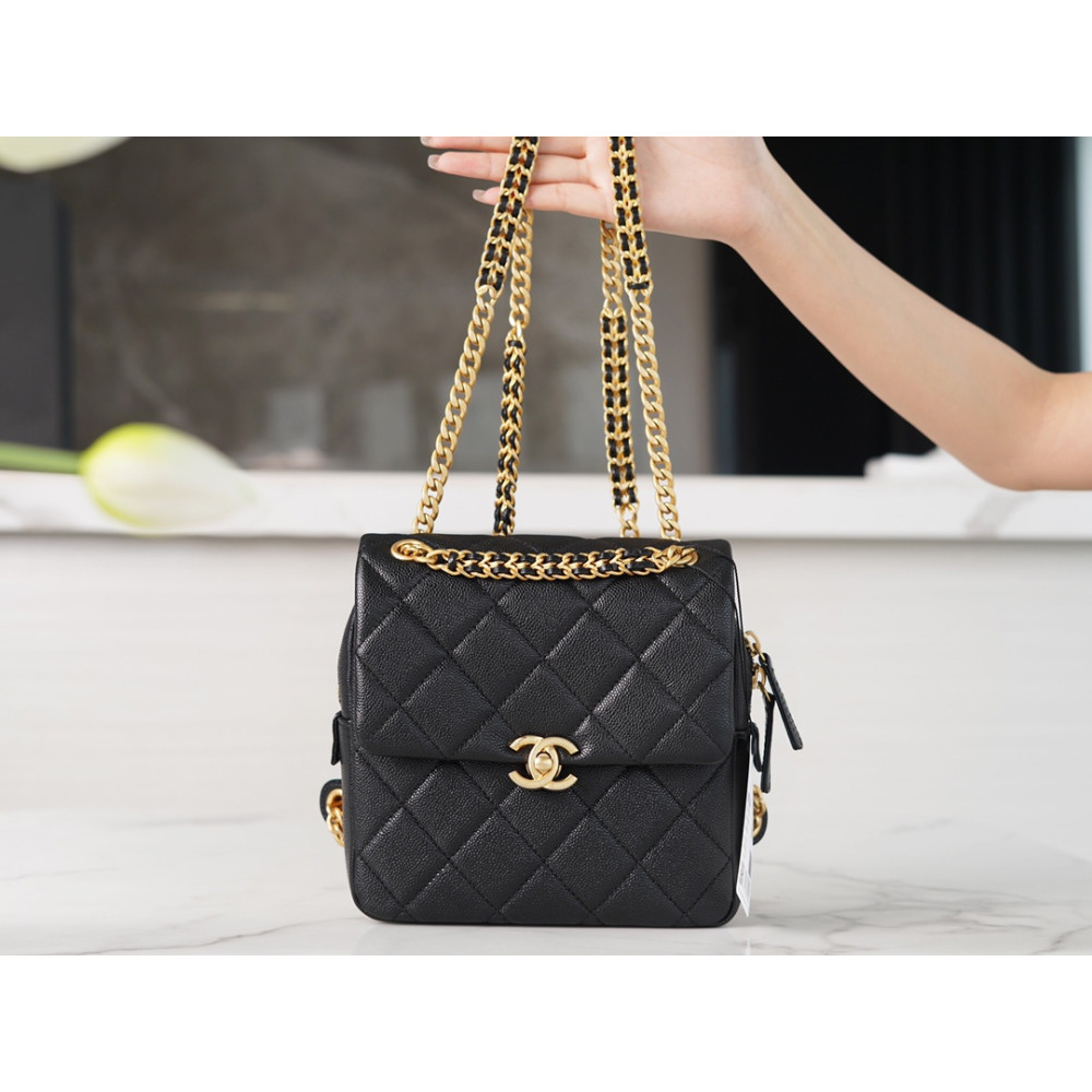 CHANEL MULTI CHAIN BACKPACK
