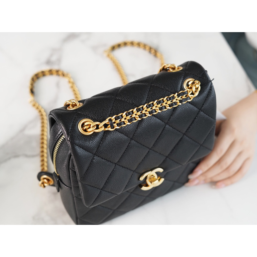 CHANEL MULTI CHAIN BACKPACK