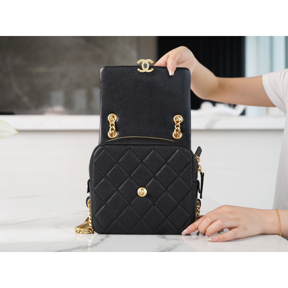 CHANEL MULTI CHAIN BACKPACK