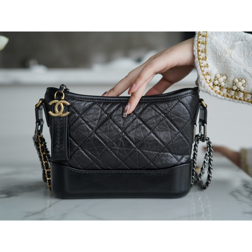 CHANEL SMALL GABRIELLE HOBO BAG CHANEL SMALL GABRIELLE HOBO BAG