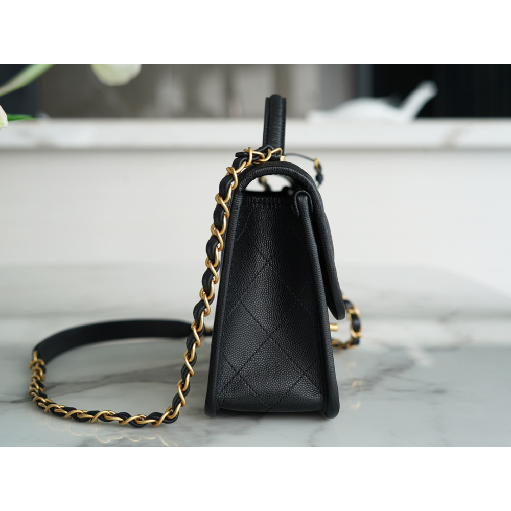 School Memory Large Top Handle Flap Handbag