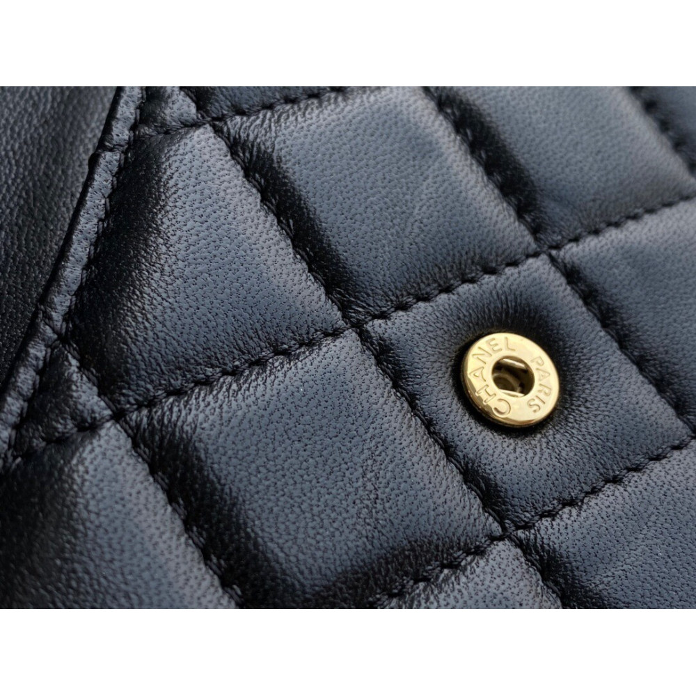 CHANEL TOP HANDLE FLAP BAG